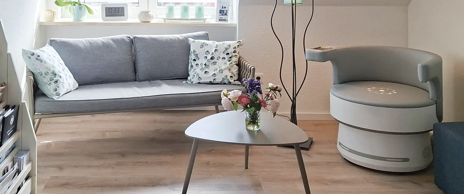 EMP Bodychair, Effektives Beckenbodentraining bequem im Sitzen