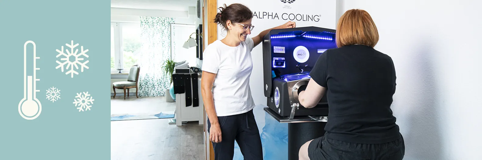 Alpha Cooling® Professional (ACP) Kältetherapie Alpha Cooling® Professional (ACP) die revolutionäre Ganzkörper-Kältetherapie